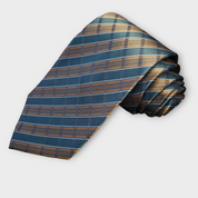 Forest Green Plaid Silk Tie Pocket Square Cufflink Set