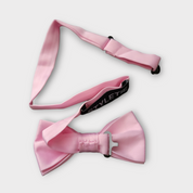 Pink Boys Pre-tied Adjustable Neck Strap Bowtie