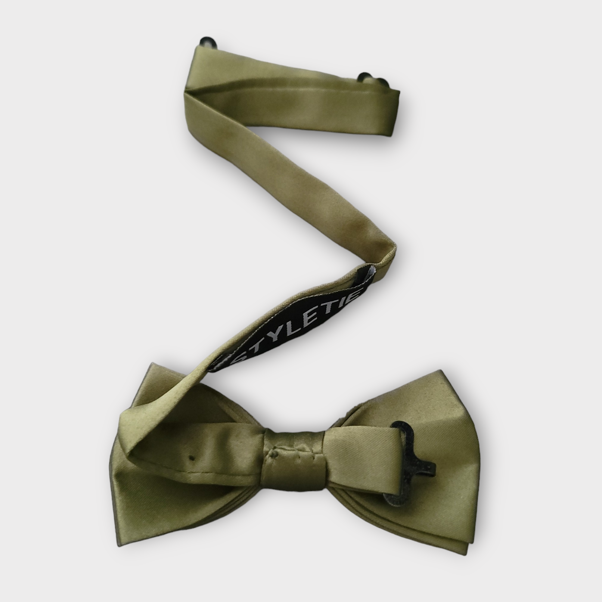 Fern Green Boys Pre-tied Adjustable Neck Strap Bowtie