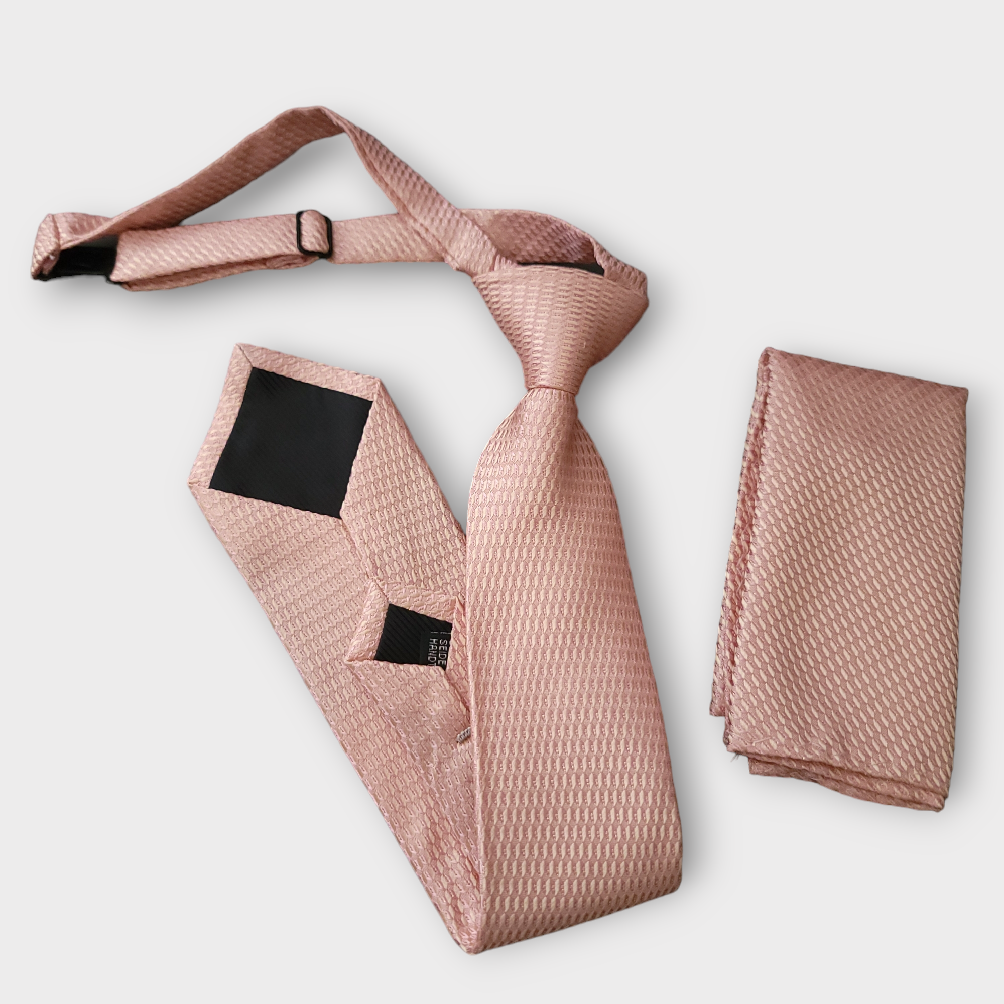 Pink Boys Pre-tied Adjustable Neck Strap Tie