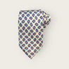 Ivory Blue Red Paisley Tie - STYLETIE