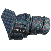 Jade Green Dot Tie - STYLETIE