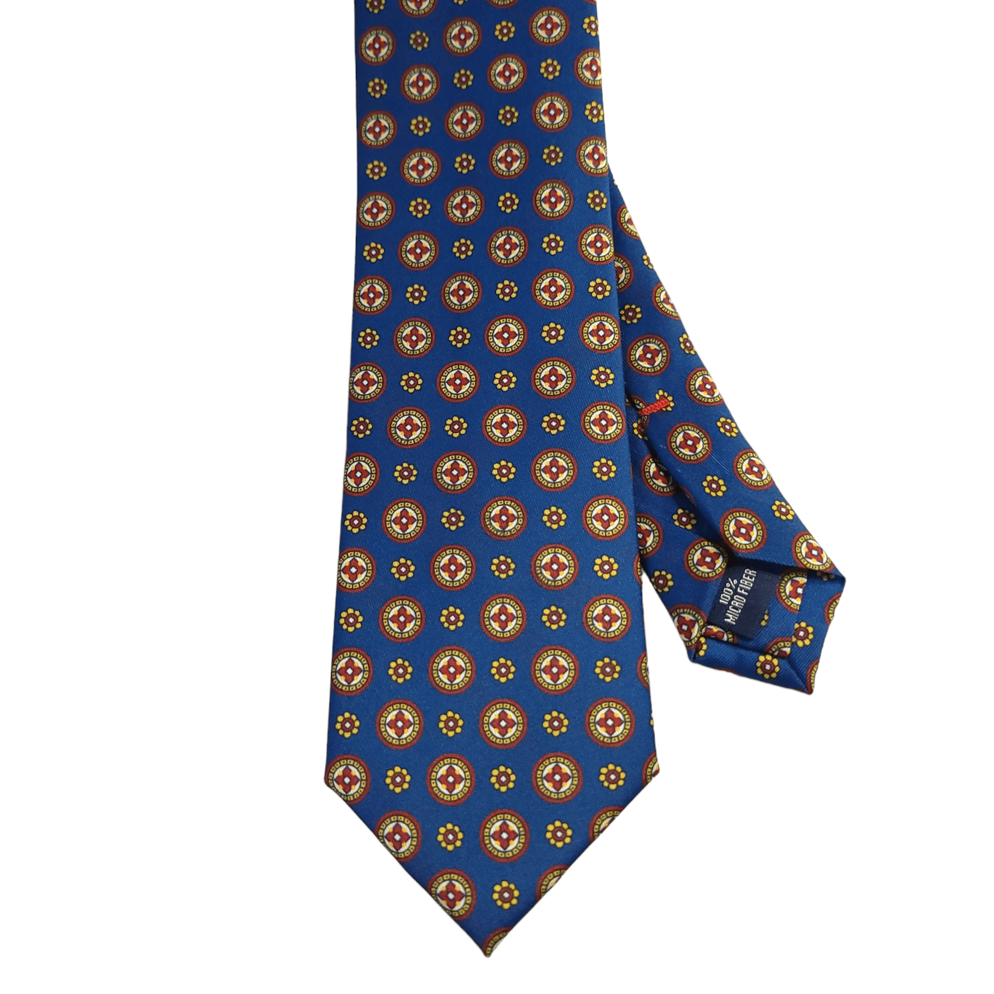 Midnight Blue Floral Dot Tie - STYLETIE
