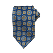 Navy Blue Elegant Dot Tie - STYLETIE