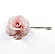 Pink Striped Silk Tie Pocket Square Cufflink Set - STYLETIE