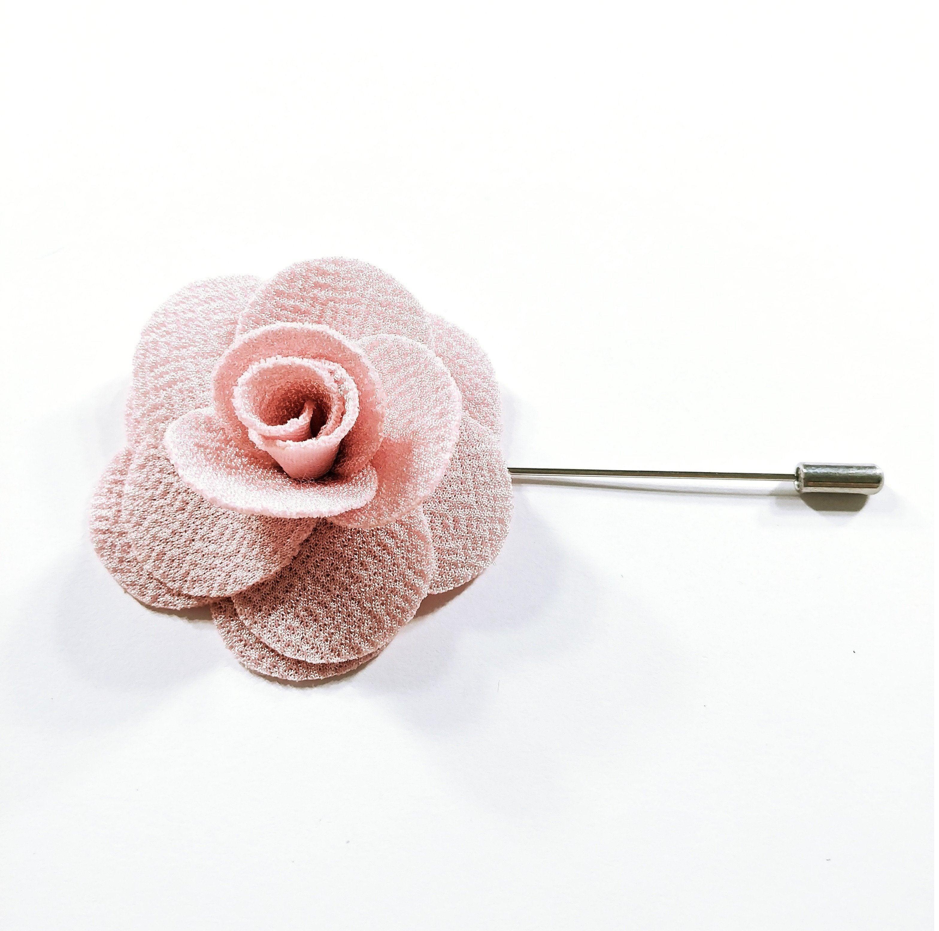 Pink Striped Silk Tie Pocket Square Cufflink Set - STYLETIE