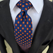 Indigo Blue Dot Tie