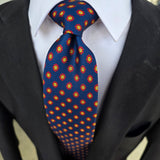 Indigo Blue Dot Tie