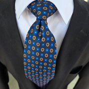 Navy Blue Dot Tie