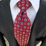 Wine Red Dot Tie