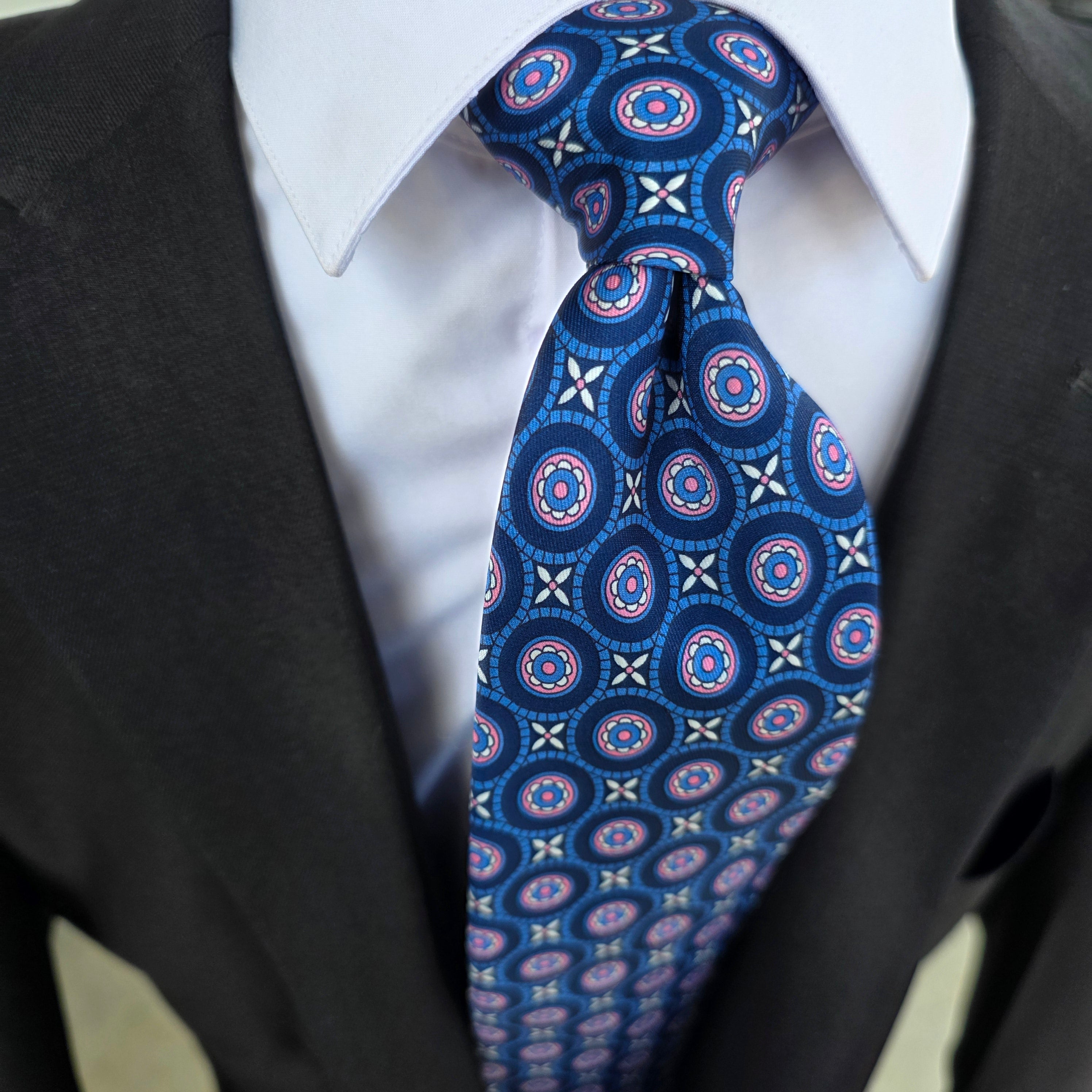Blue Dot Tie
