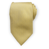 Yellow Dot Silk Tie Pocket Square Cufflink Set - STYLETIE