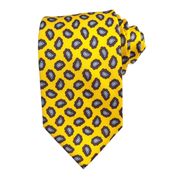Yellow Wine Paisley Tie - STYLETIE