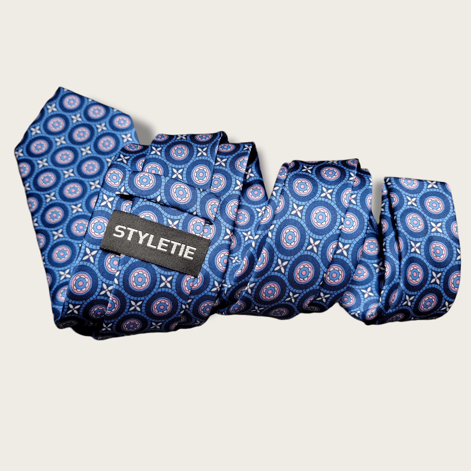 Blue Dot Tie - STYLETIE