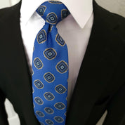 Blue Gold Dot Tie - STYLETIE