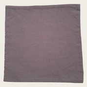 Blue Green Pink Gray Floral Reversible Pocket Square
