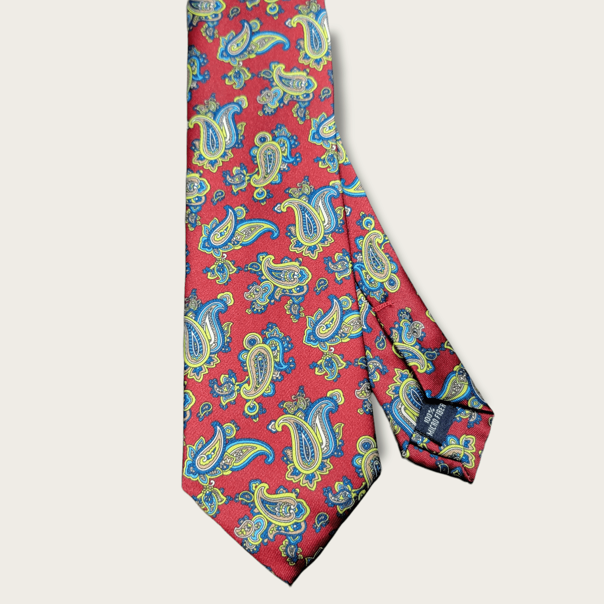 Burgundy Paisley Tie - STYLETIE