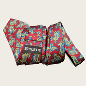 Burgundy Paisley Tie - STYLETIE