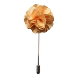 Flower Lapel Pin Honey Sunshine Yellow