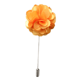 Flower Lapel Pin Honey Yellow