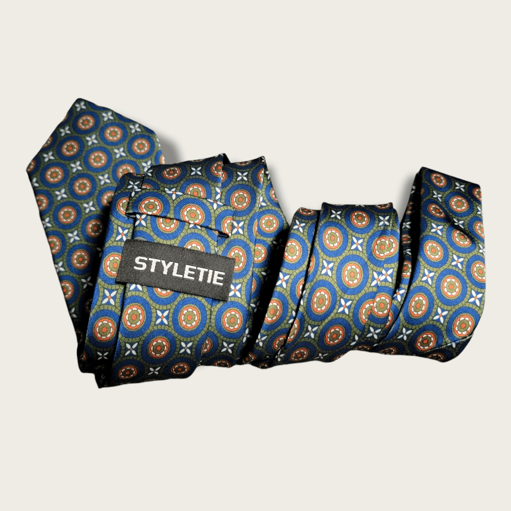 Green Blue Tie - STYLETIE