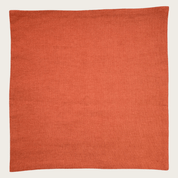 Ivory Brick Red Floral Reversible Pocket Square - STYLETIE