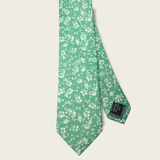 Mint Green Floral Tie