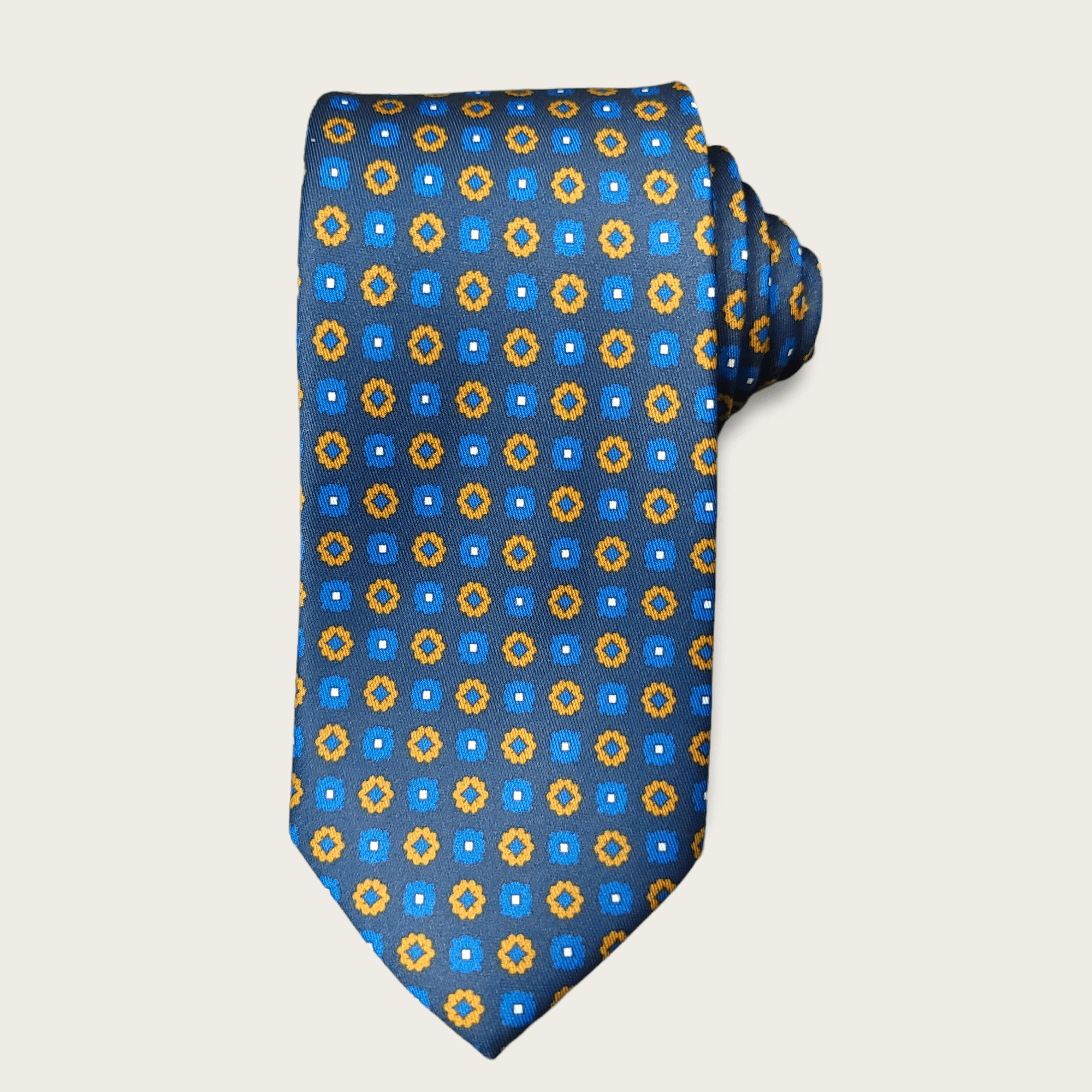 Navy Blue Dot Tie - STYLETIE