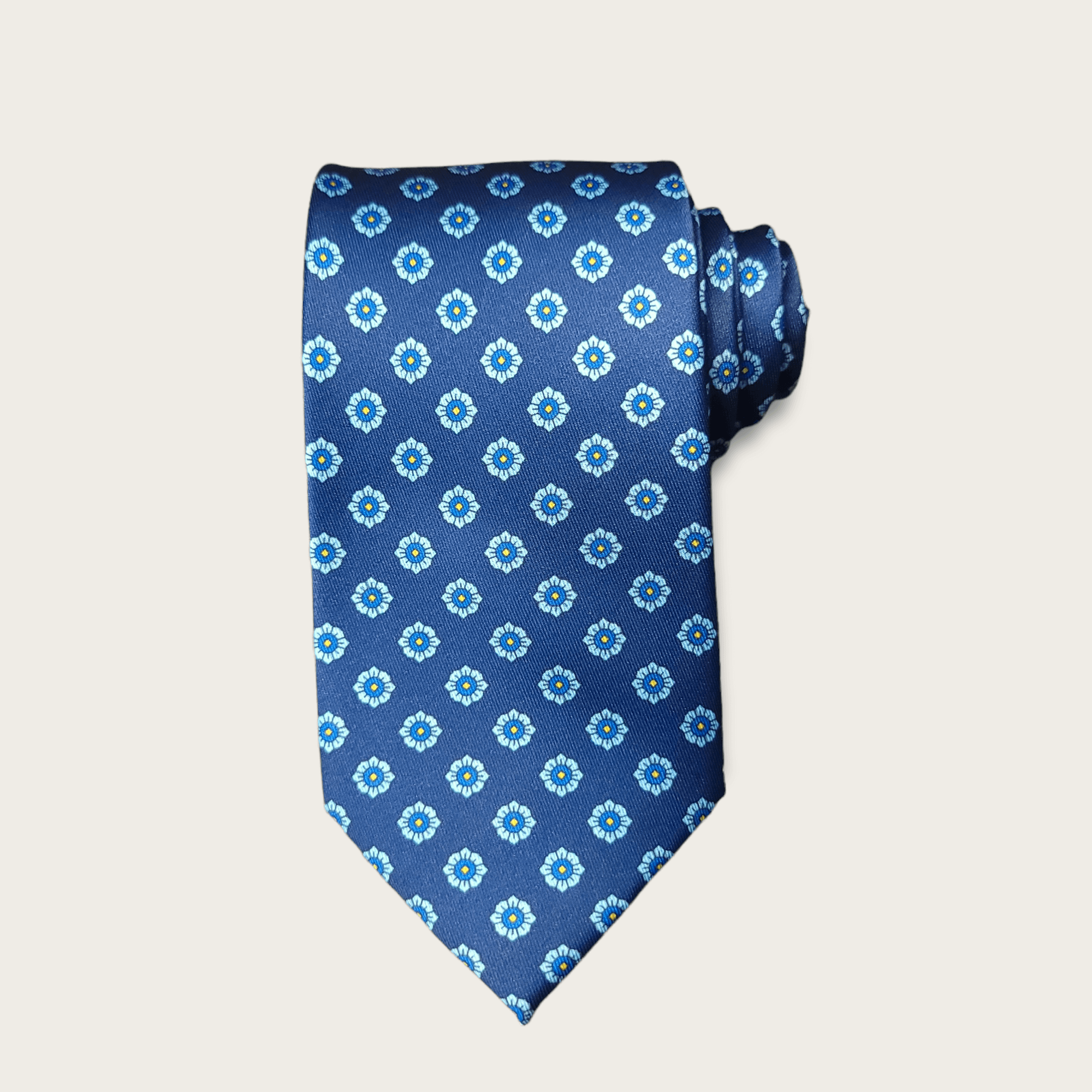 Navy Blue Dot Tie - STYLETIE