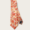 Orange Floral Slim Tie - STYLETIE