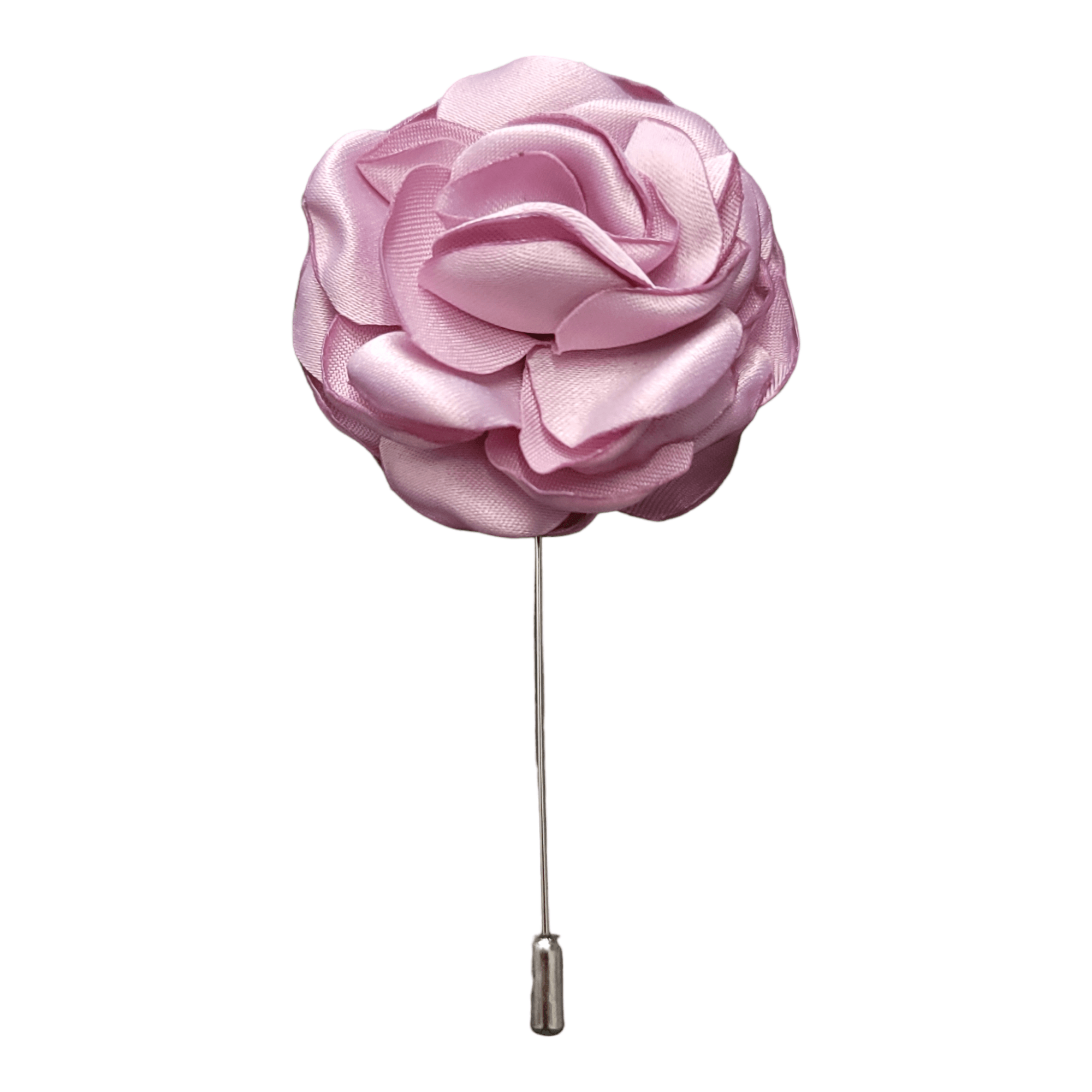 Peonies Flower Lapel Pin Blush Pink - STYLETIE