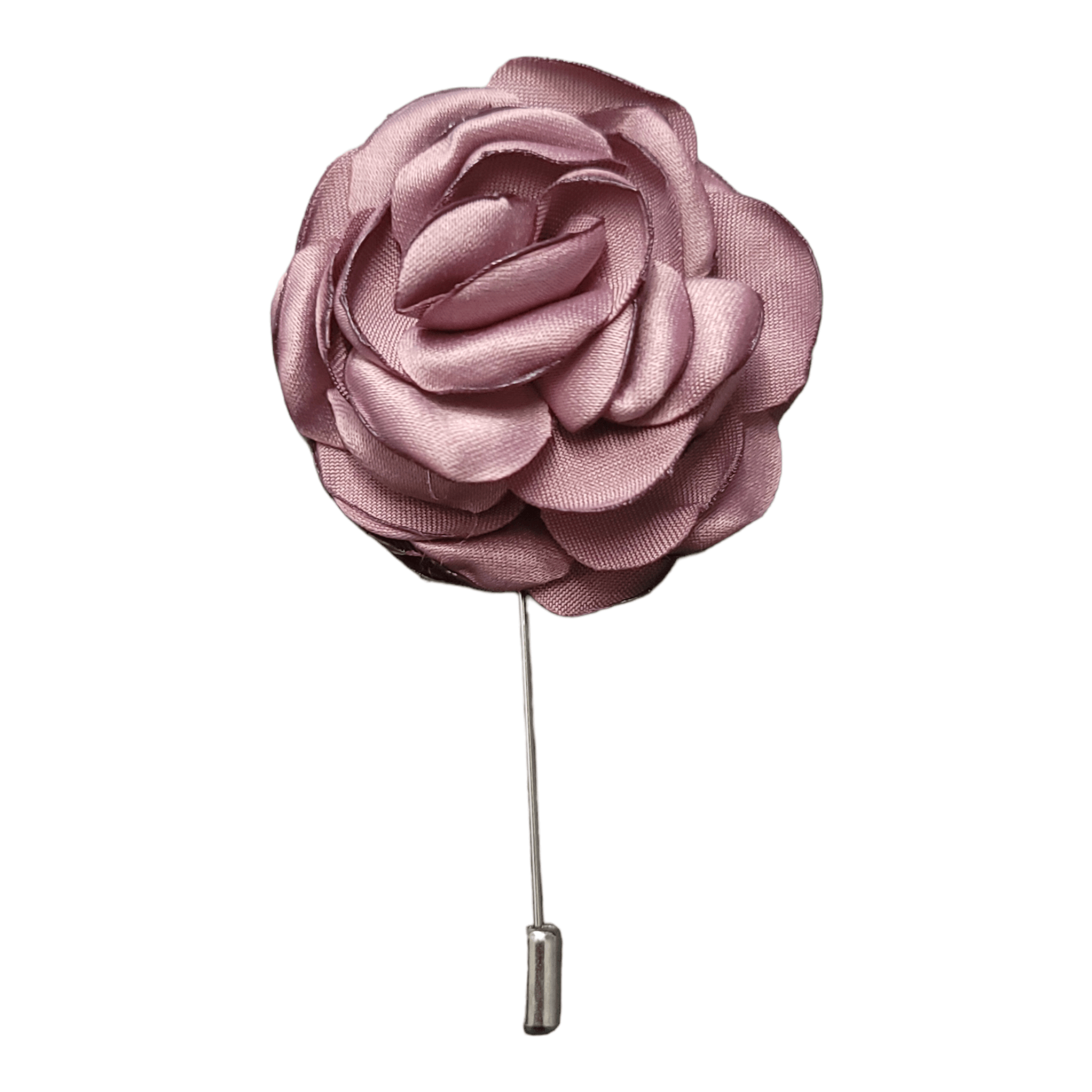 Peonies Flower Lapel Pin Lavender - STYLETIE