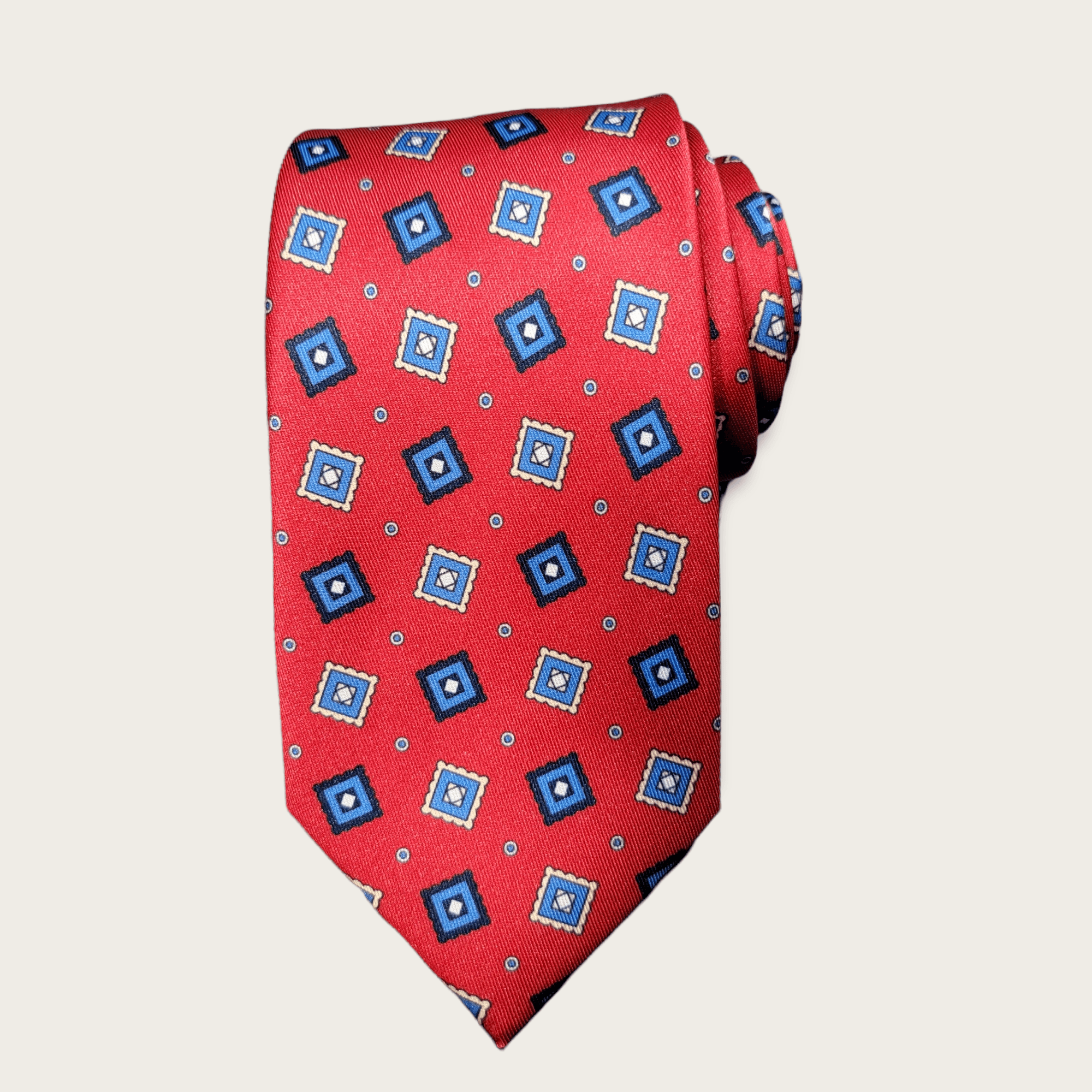 Red Blue Tie - STYLETIE
