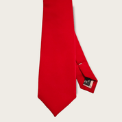 Red Velvet Floral Tie - STYLETIE