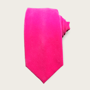 Rose Pink Velvet Floral Tie - STYLETIE