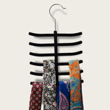 Velvet Non Slip Tie Hanger