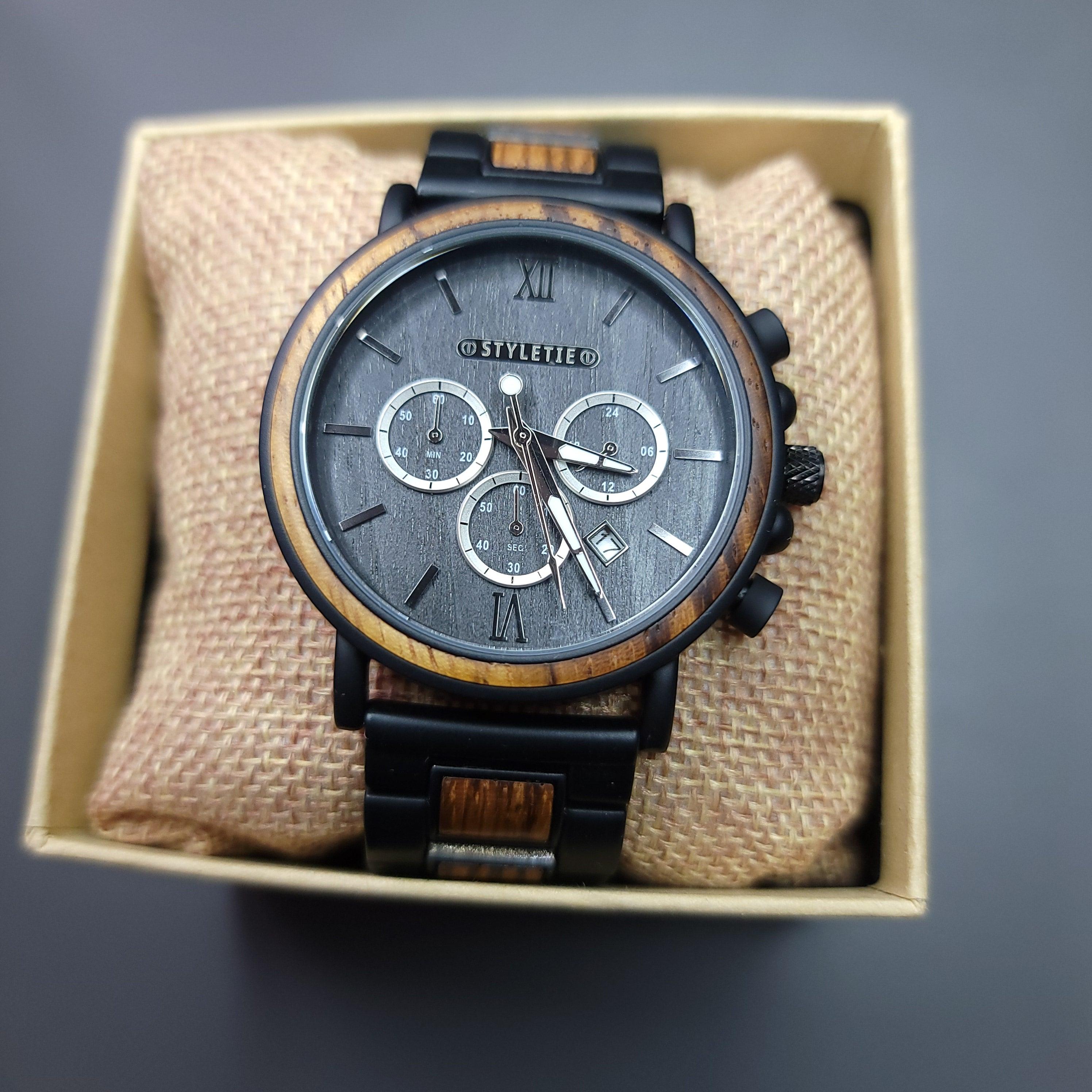 Wood Wristwatch Luxury Hand Made - STYLETIE