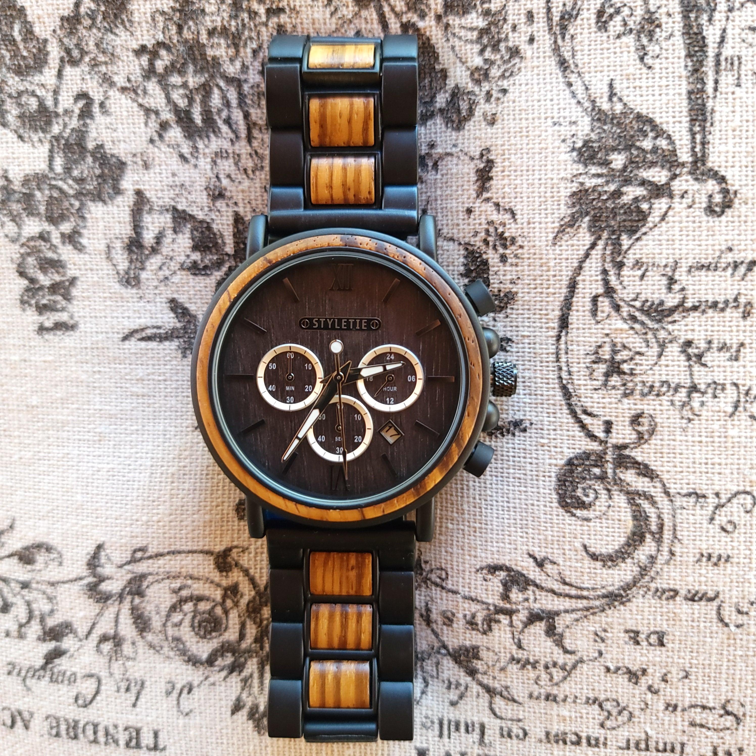 Wood Wristwatch Luxury Hand Made - STYLETIE