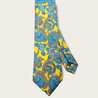 Yellow Blue Paisley Tie - STYLETIE